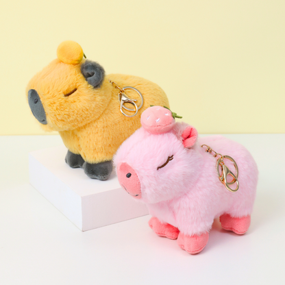 Capybara Keyrings